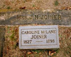 Caroline E. <I>McLane</I> Joiner 