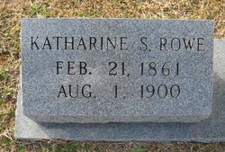 Katharine “Katie” <I>Stafford</I> Rowe 