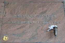 Mary Ann <I>Kolodziej</I> Sawyer 