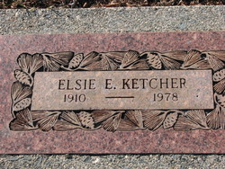 Elsie E. <I>Milton</I> Ketcher 