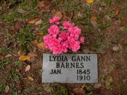 Lydia <I>Gann</I> Barnes 