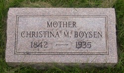 Christina M. <I>Schoening</I> Boysen 