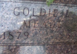 Goldie Lee <I>Corson</I> Meade 