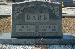 Bessie <I>Bowers</I> Babb 