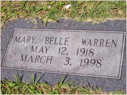 Mary Belle <I>Wyatt</I> Warren 