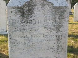 Elizabeth <I>Bowers</I> Barber 
