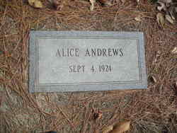 Alice Virginia <I>Andrews</I> Allred 