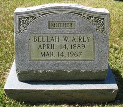 Beulah M. <I>Walters</I> Airey 