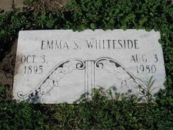 Emma Johanna <I>Sholden</I> Whiteside 
