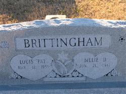 Billie D. <I>Dunn</I> Brittingham 