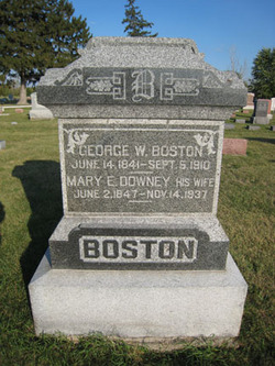 Mary Elizabeth <I>Downey</I> Boston 