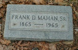 Frank D Mahan Sr.