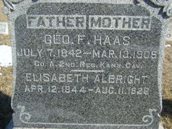 Elisabeth Ann <I>Albright</I> Haas 