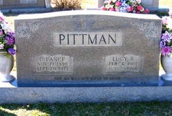 Lucy <I>Biggerstaff</I> Pittman 