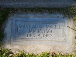 Mary Alice <I>Banta</I> Magill 