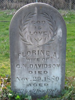 Florine A. <I>Woodruff</I> Davidson 