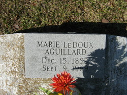 Marie <I>LeDoux</I> Aguillard 