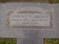 Shirley D Brown 