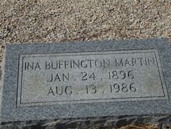 Ina <I>Buffington</I> Martin 