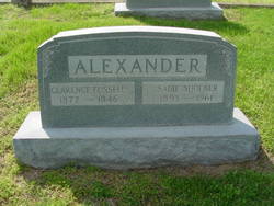 Sadie <I>Shofner</I> Alexander 