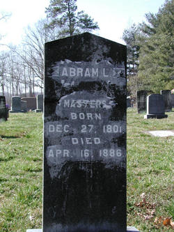 Abraham L. “Abram” Masters 