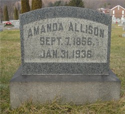 Mary Amanda <I>Bunting</I> Allison 