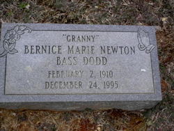 Bernice Marie <I>Newton</I> Dodd 