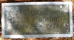 Annie Eliza <I>Petree</I> Bonney 