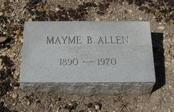 Mayme Beulah <I>Fowler</I> Allen 