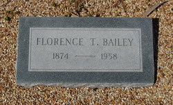 Florence <I>Thomas</I> Bailey 