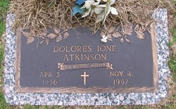 Dolores Ione <I>Toland</I> Atkinson 