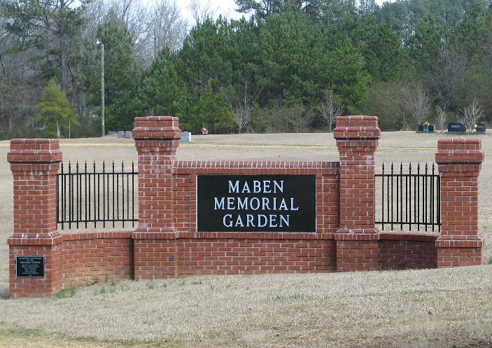 Maben Memorial Garden