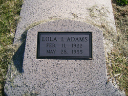 Lola Ireta <I>Walker</I> Adams 
