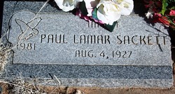 Paul Lamar Sackett 