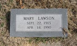 Mary Sue <I>Gann</I> Lawson 