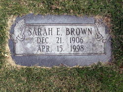 Sarah E. <I>Marshall</I> Brown 