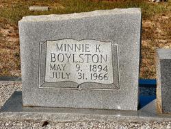 Minnie Permelia <I>Kitchings</I> Boylston 