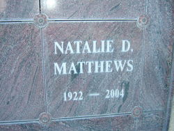 Natalie D Matthews 