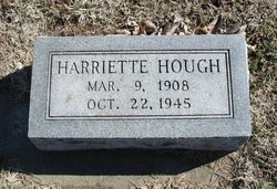 Harriett Angeline <I>Fudge</I> Hough 