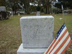 Rev Benjamin F. Freer 