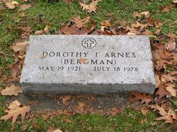 Dorothy I. <I>Bergman</I> Arnes 
