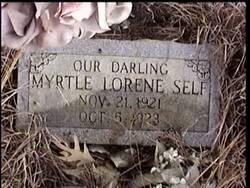Myrtle Lorene Self 