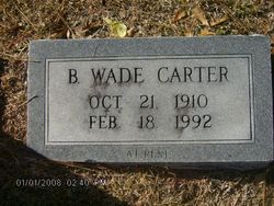 Bertral Wade “Wade” Carter 