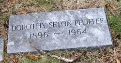 Dorothy Seton <I>Fish</I> Pfeiffer 