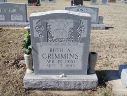 Ruth A. <I>Aston</I> Crimmins 