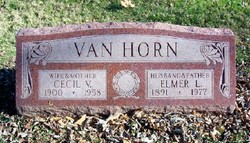 Cecil V <I>Smith</I> Van Horn 