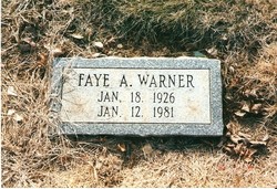 Faye Arlene Warner 