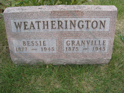 Bessie Angeline <I>Marshall</I> Weatherington 