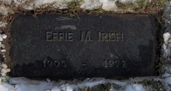 Effie Mae <I>Campbell</I> Irish 