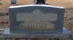 Mell Elmer Adams 